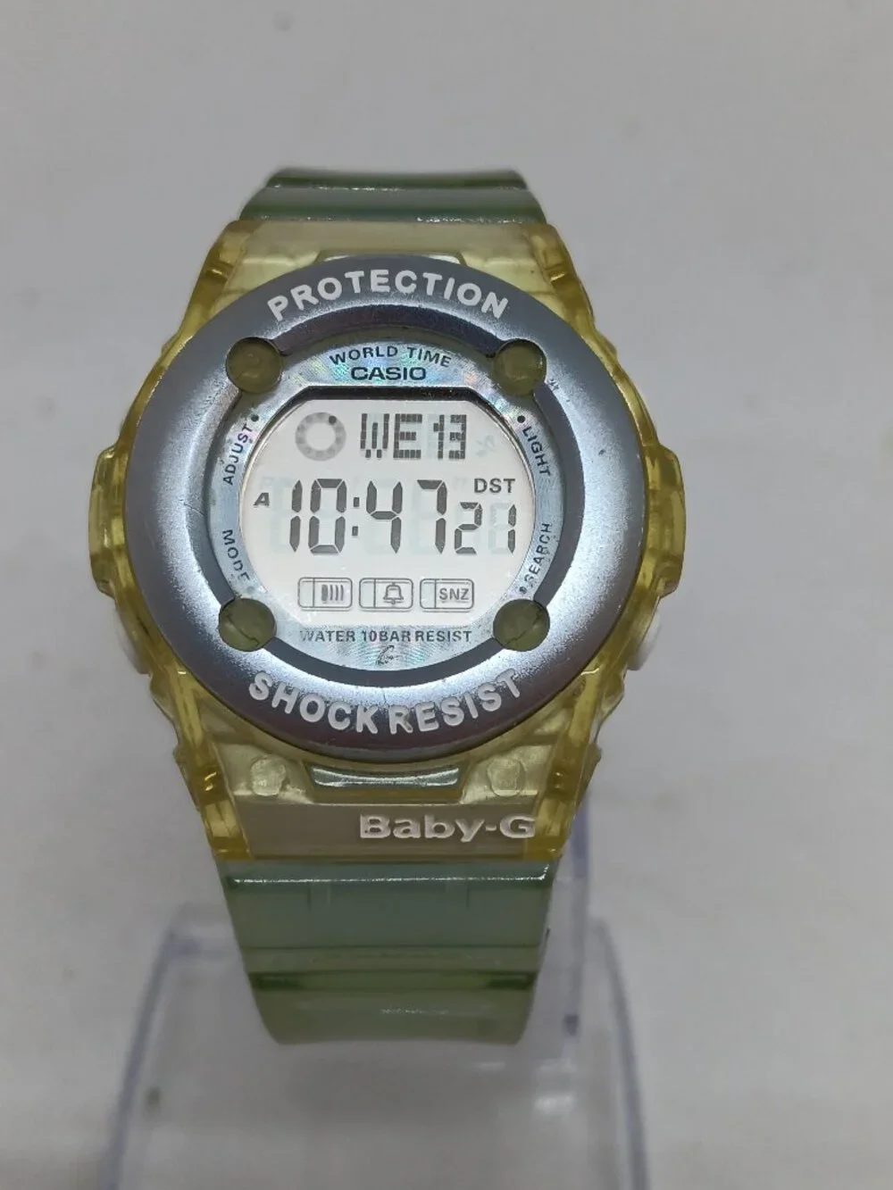 Casio Baby G BG-1302 [3120] Women's 36mm World Time Digital Watch NEW BATTERY